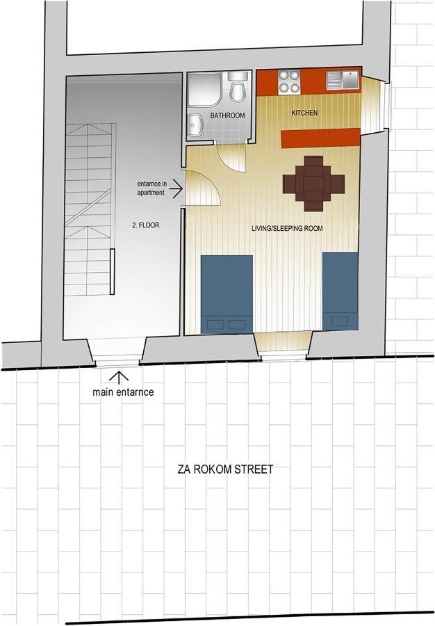 Apartment Naval ดูบรอฟนิก ภายนอก รูปภาพ